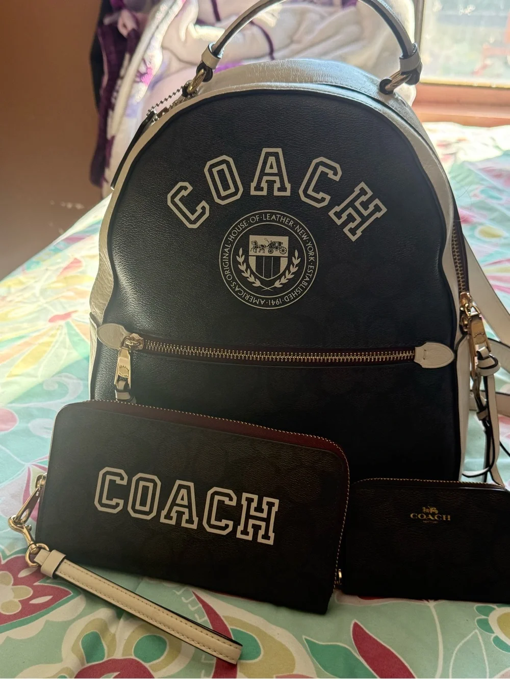 Coach backpack black
